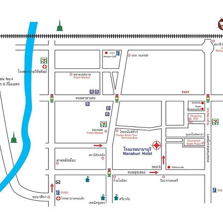 Nana Buri Hotel Chumphon Eksteriør bilde