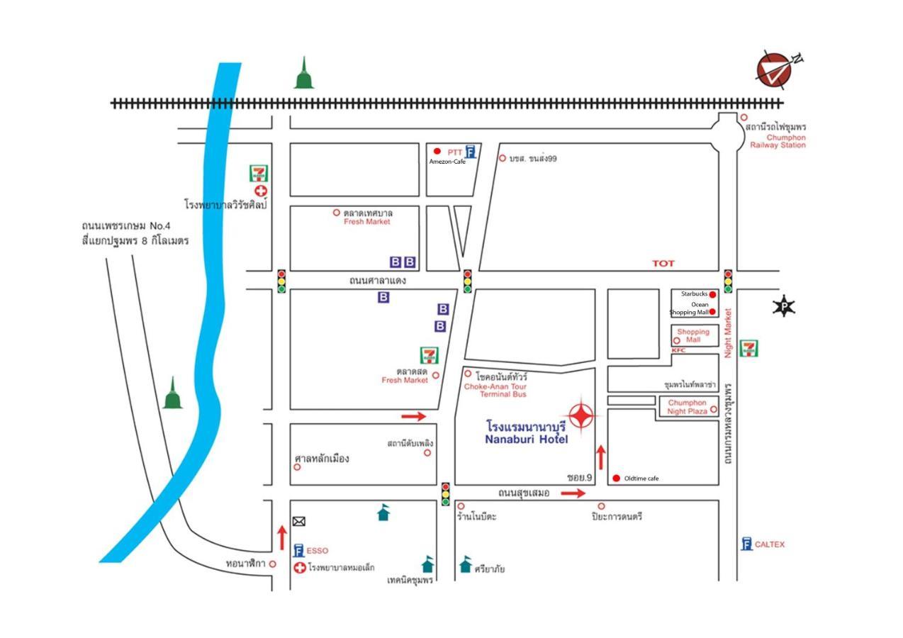 Nana Buri Hotel Chumphon Eksteriør bilde